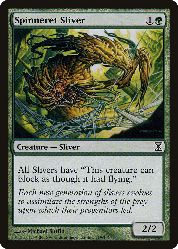 Spinneret Sliver (tsp)