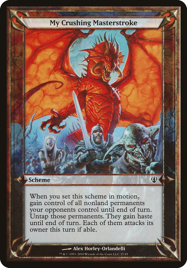 My Crushing Masterstroke (oarc)