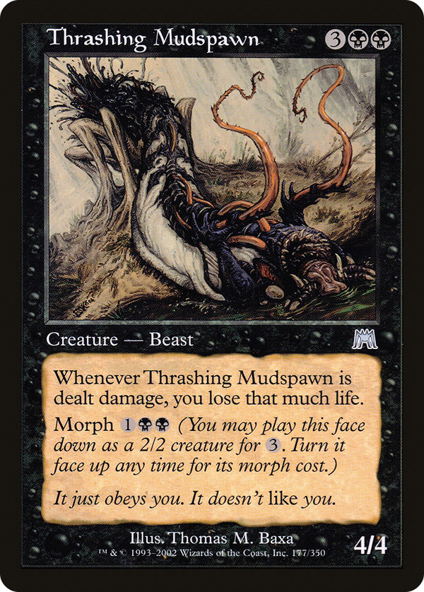 Thrashing Mudspawn (ons)