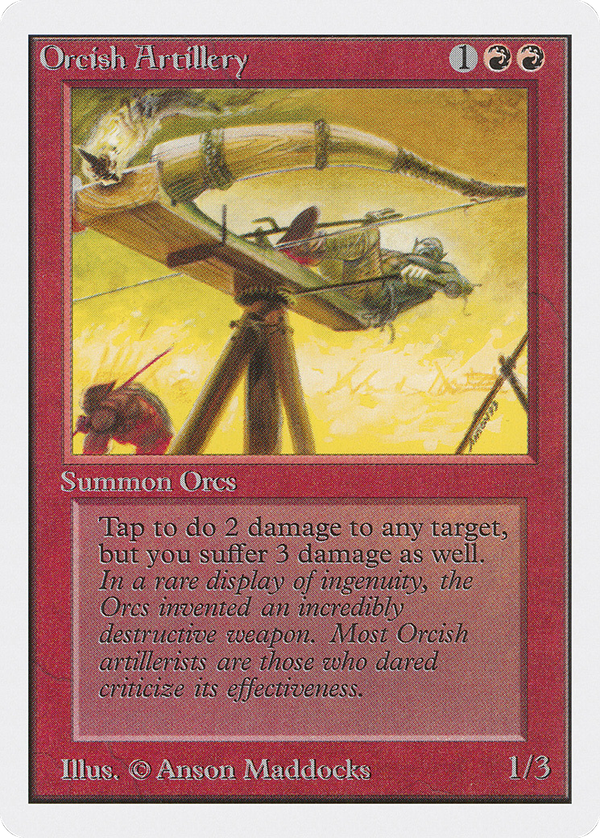 Orcish Artillery (2ed)