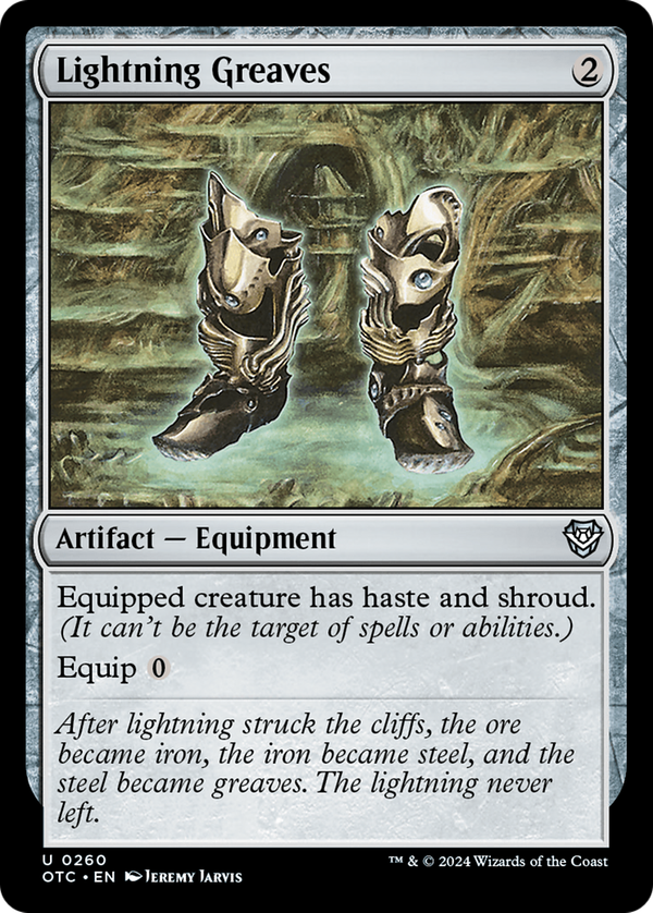 Lightning Greaves (otc)