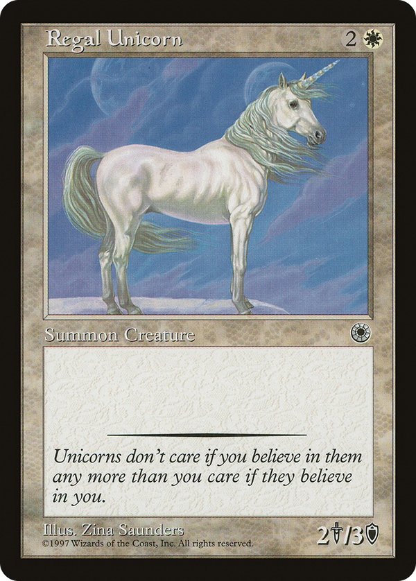 Regal Unicorn (por)