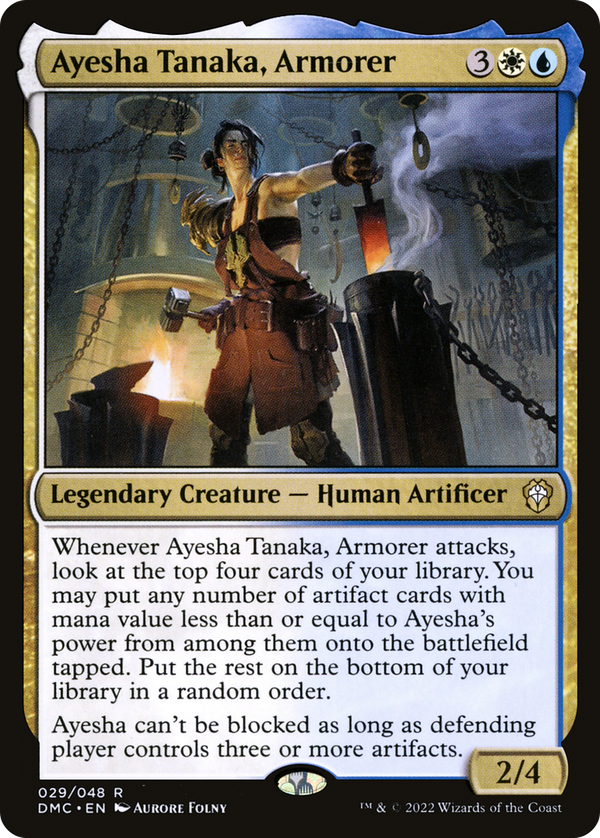 Ayesha Tanaka, Armorer (dmc)