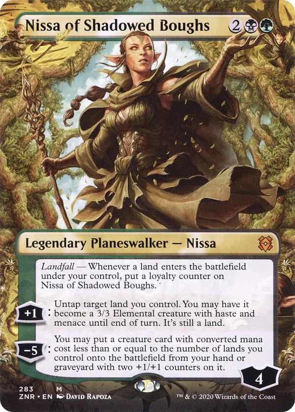 Nissa of Shadowed Boughs (znr)