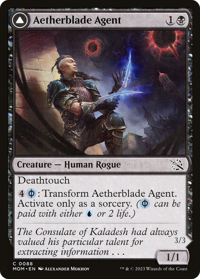 Aetherblade Agent // Gitaxian Mindstinger