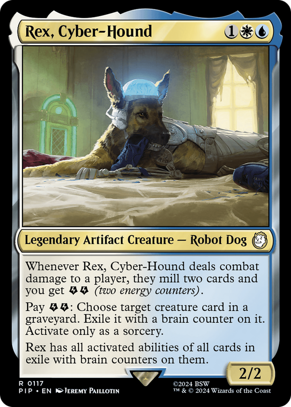 Rex, Cyber-Hound (pip)