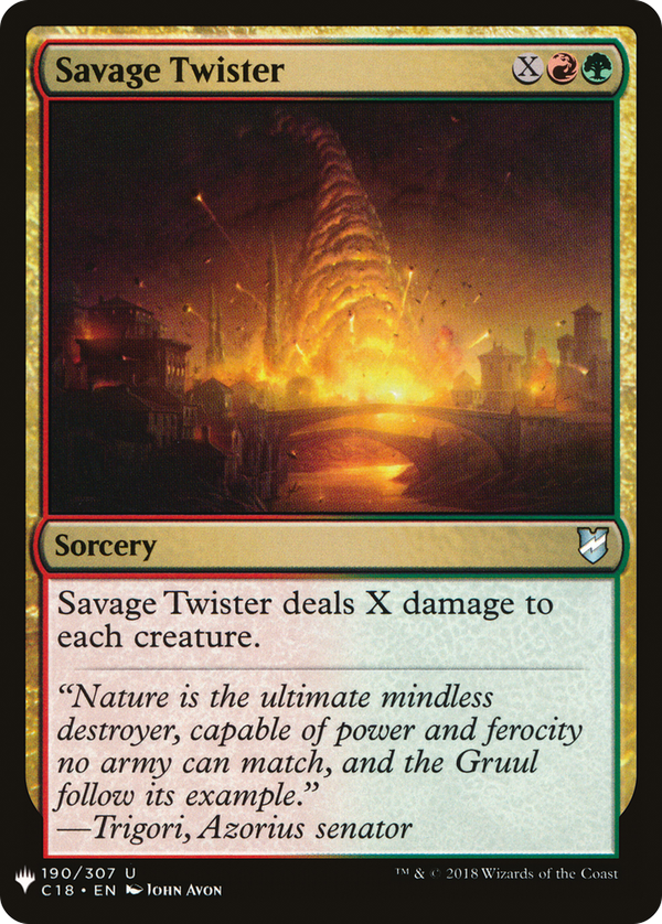Savage Twister (plst)