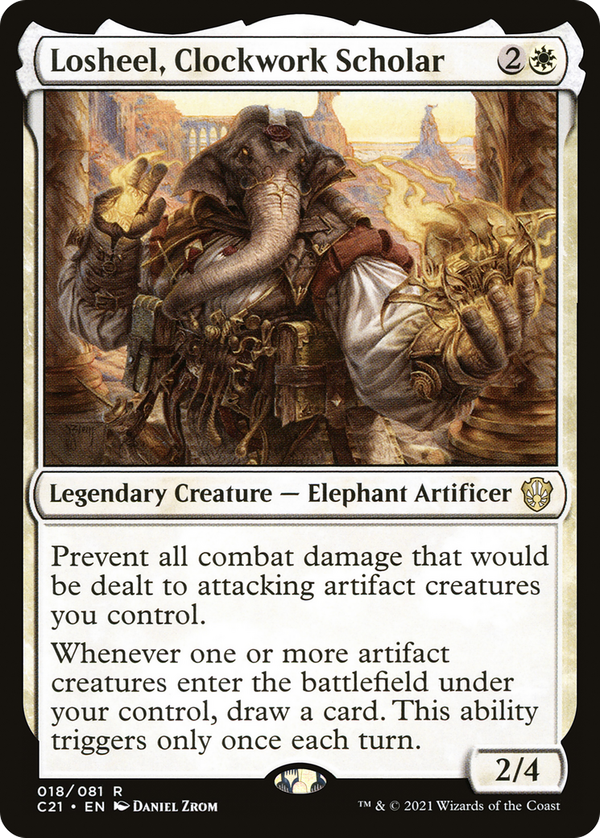 Losheel, Clockwork Scholar (c21)