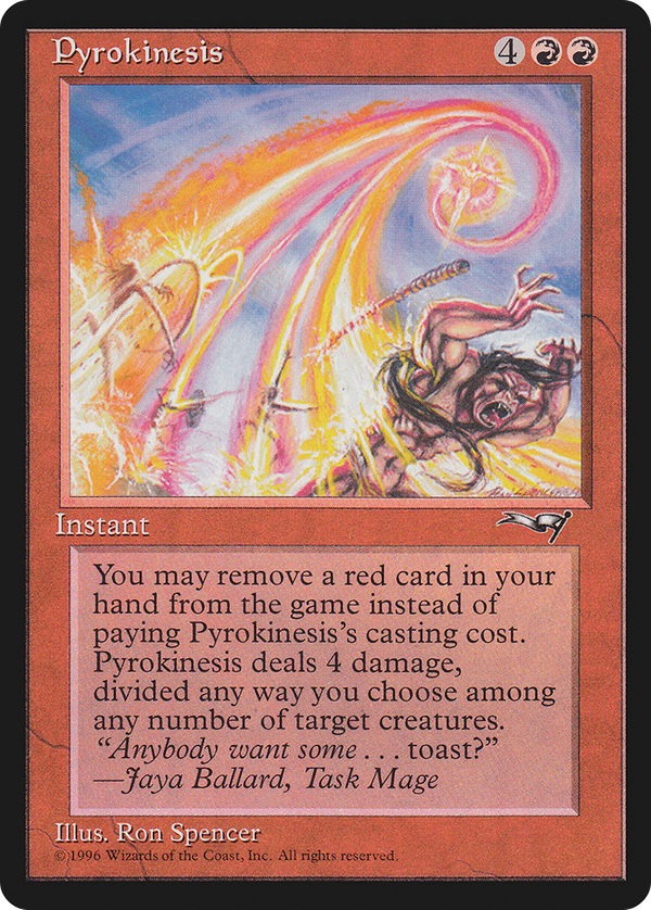 Pyrokinesis (all)