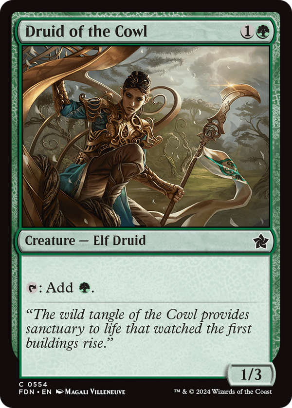 Druid of the Cowl (fdn)
