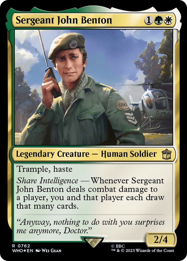 Sergeant John Benton (who)