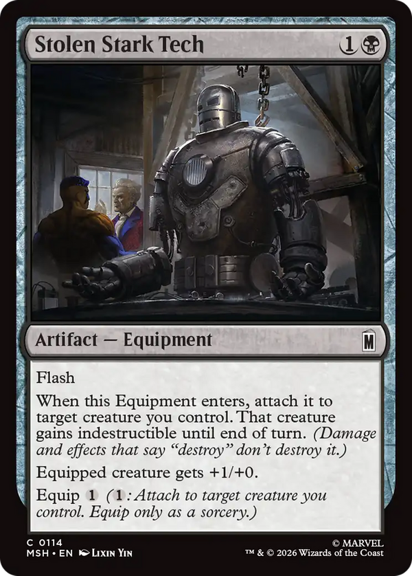 Stolen Stark Tech (msh)