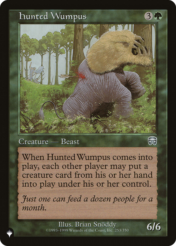 Hunted Wumpus (plst)