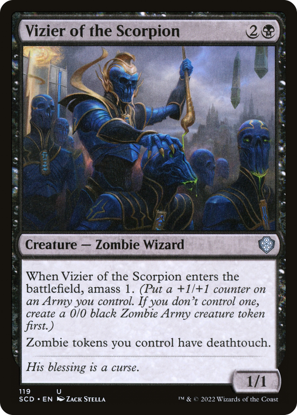 Vizier of the Scorpion (scd)