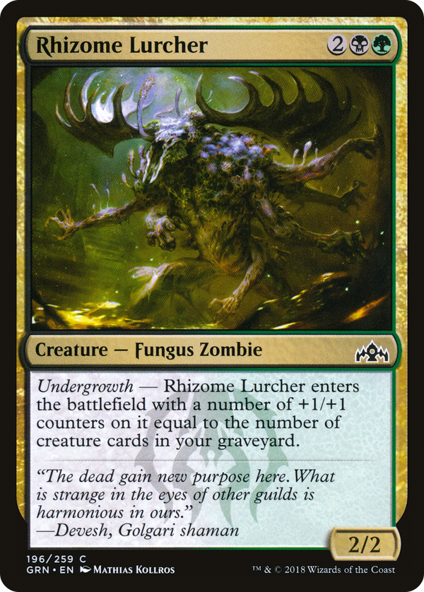Rhizome Lurcher (grn)