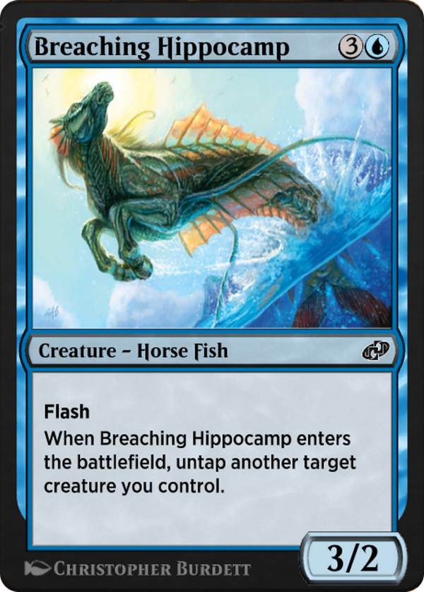 Breaching Hippocamp (j21)