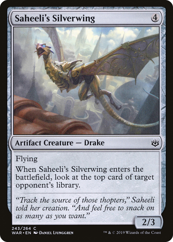 Saheeli's Silverwing (war)