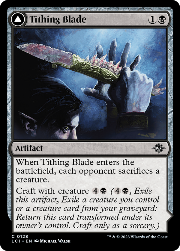 Tithing Blade // Consuming Sepulcher (lci)