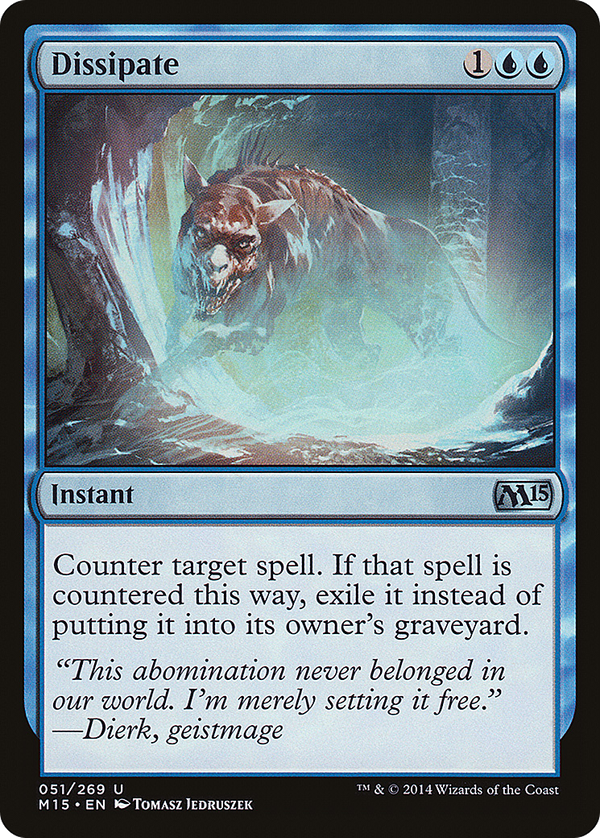 Dissipate (m15)