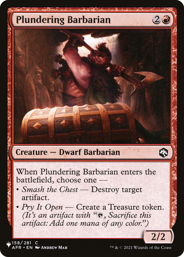 Plundering Barbarian (plst)