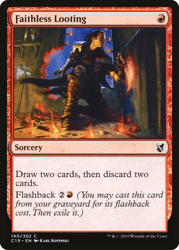 Faithless Looting (c19)
