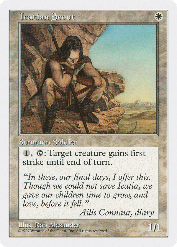 Icatian Scout (5ed)