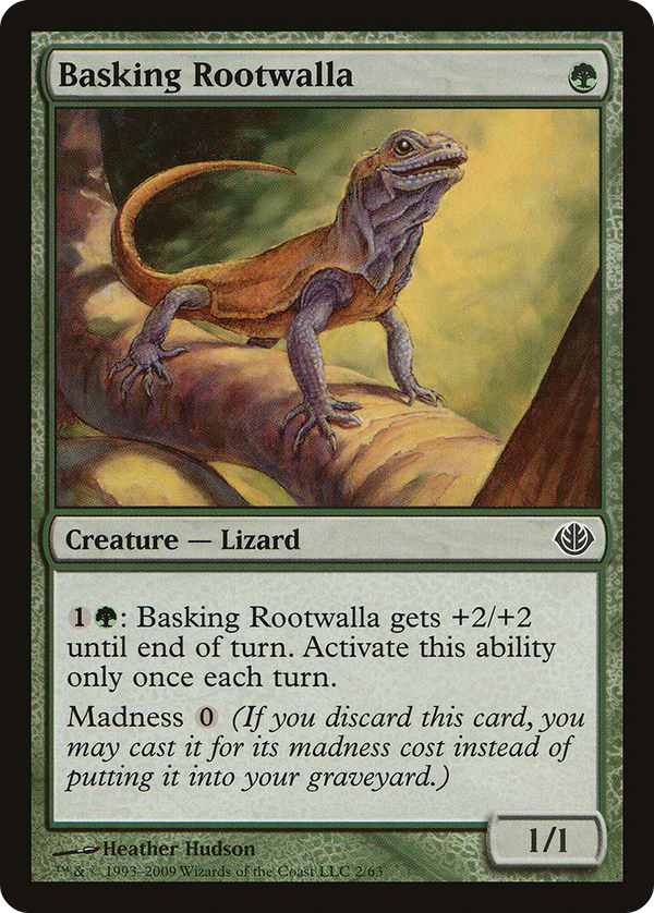 Basking Rootwalla (ddd)