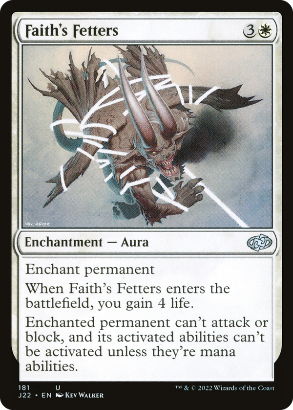 Faith's Fetters (j22)