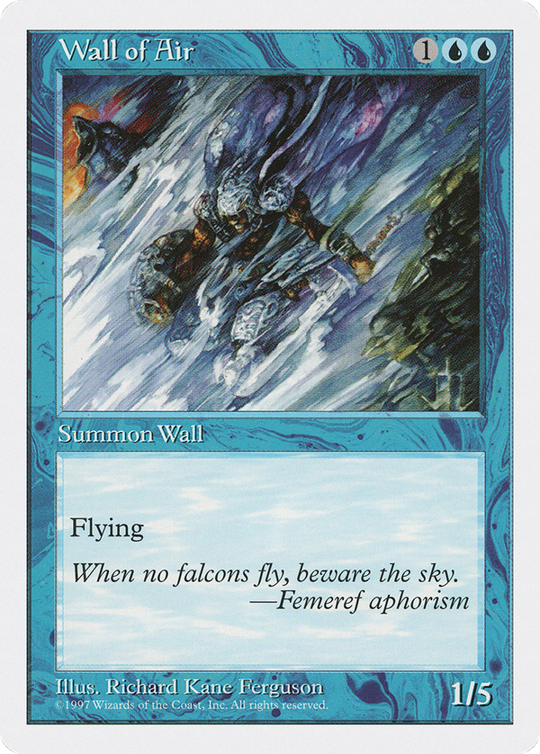 Wall of Air (5ed)