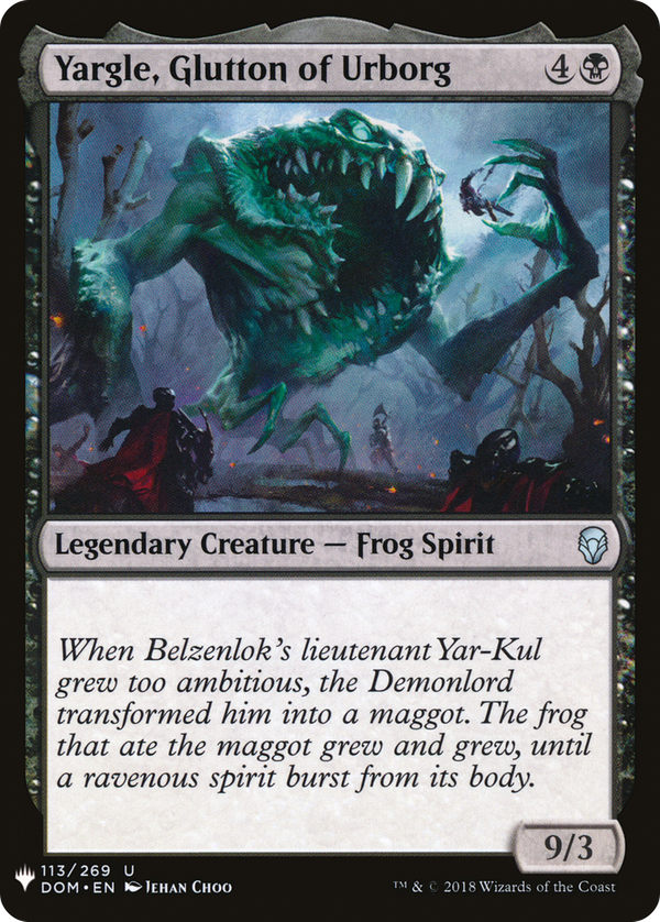Yargle, Glutton of Urborg (plst)