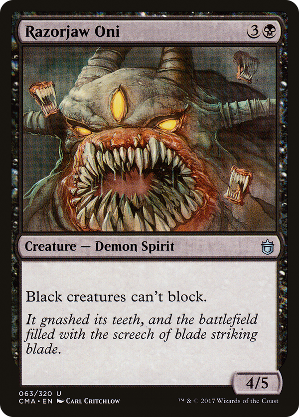Razorjaw Oni (cma)