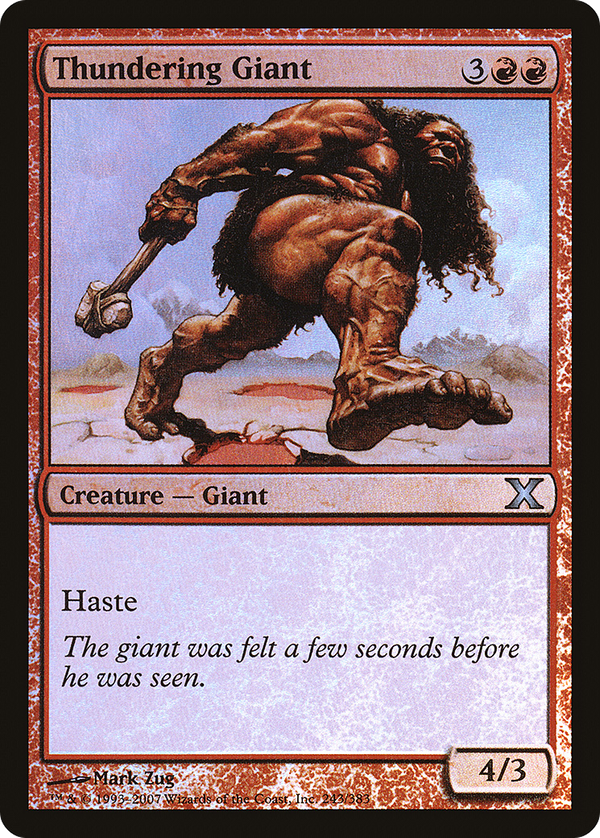 Thundering Giant (10e)