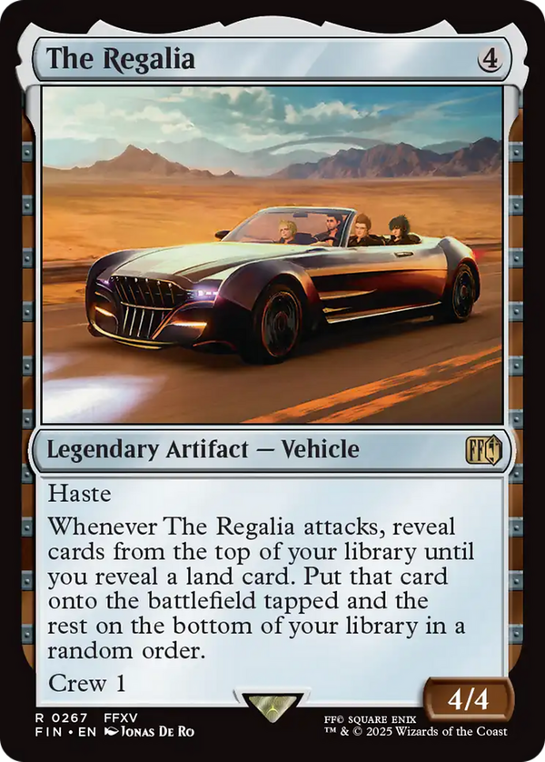 The Regalia (fin)