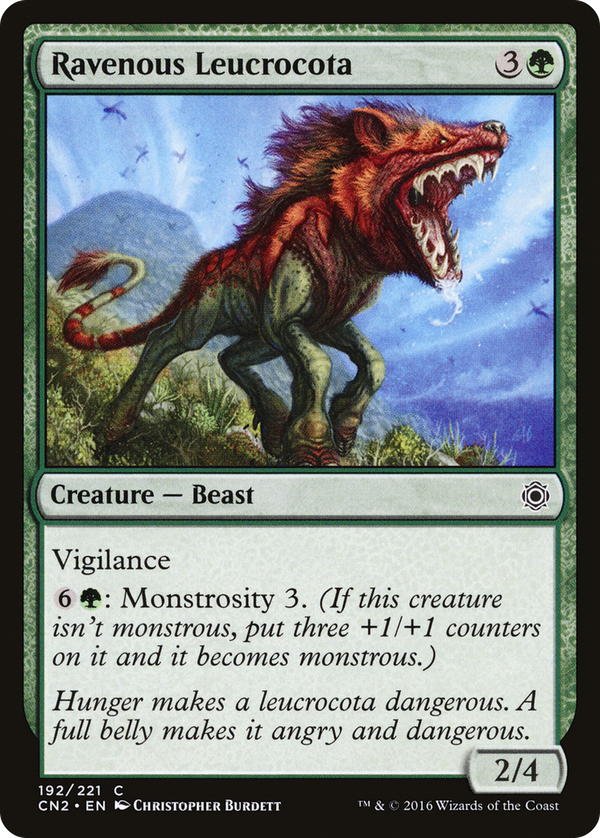 Ravenous Leucrocota (cn2)