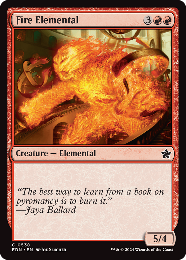 Fire Elemental (fdn)