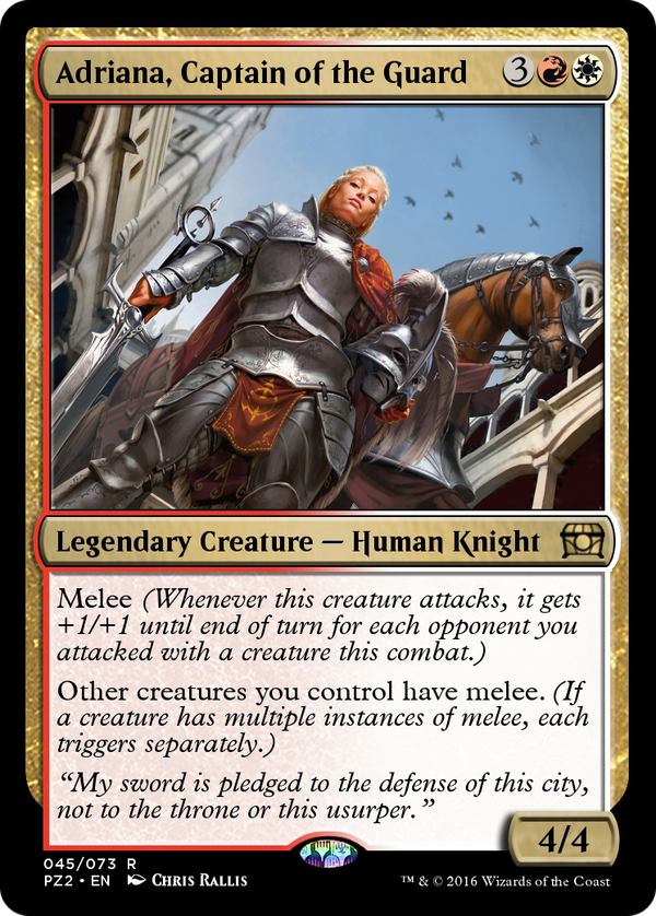 Adriana, Captain of the Guard (pz2)