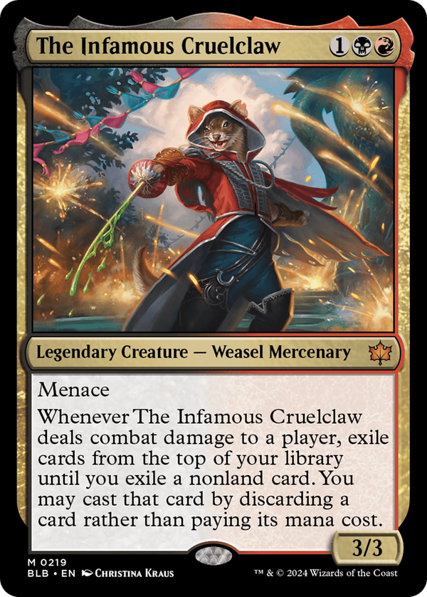 The Infamous Cruelclaw (blb)