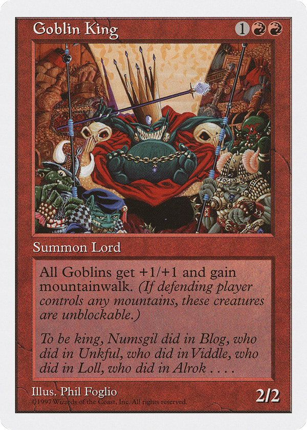 Goblin King (5ed)