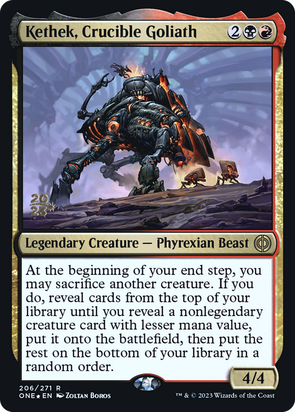 Kethek, Crucible Goliath (pone)
