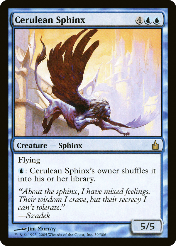 Cerulean Sphinx (rav)