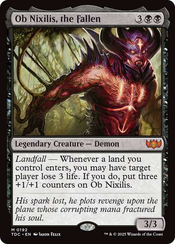 Ob Nixilis, the Fallen (tdc)