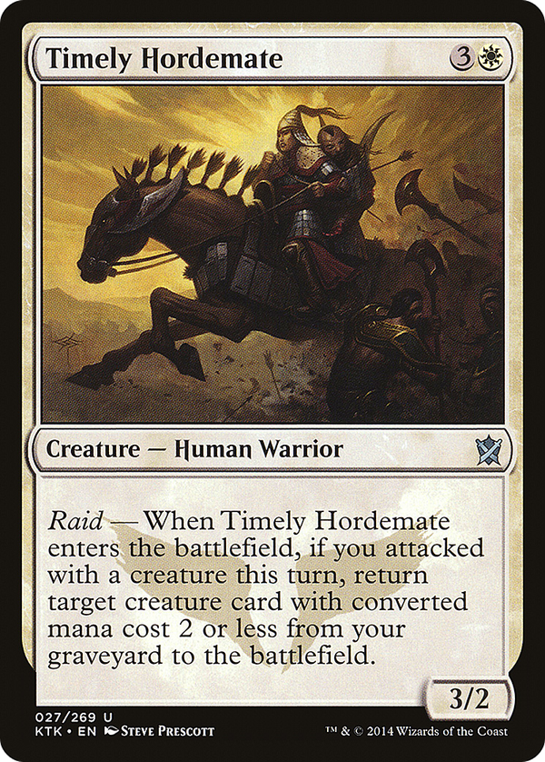 Timely Hordemate (ktk)