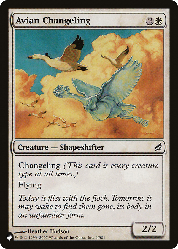 Avian Changeling (plst)