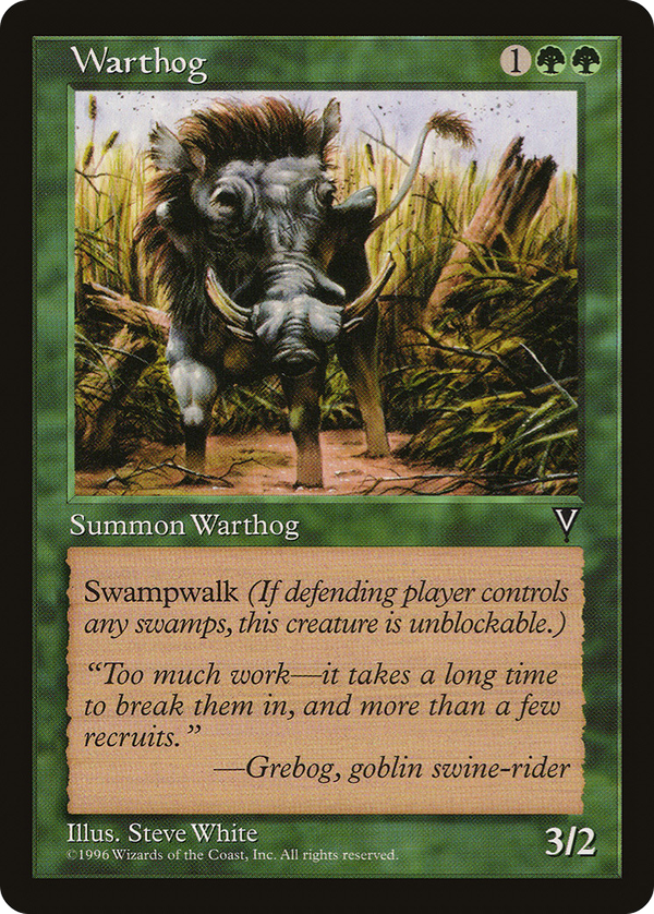 Warthog (vis)