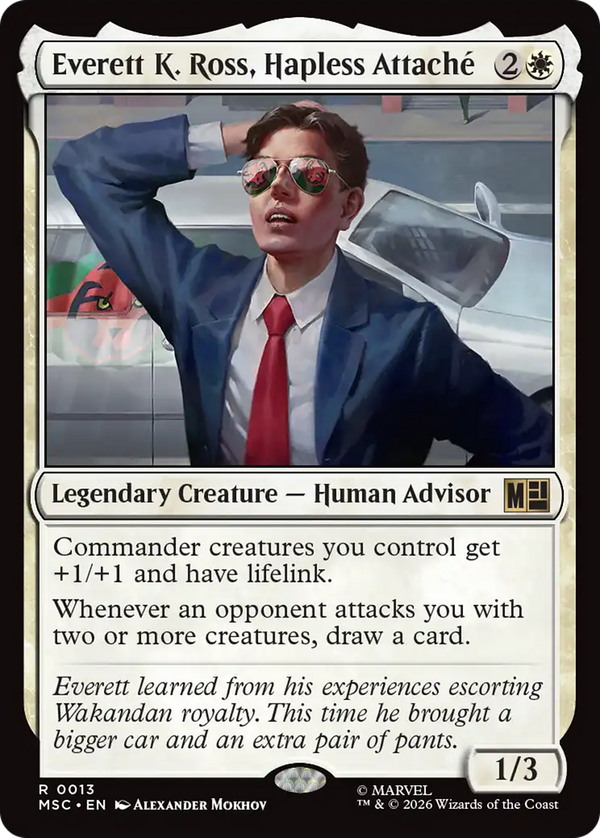 Everett K. Ross, Hapless Attaché (msc)