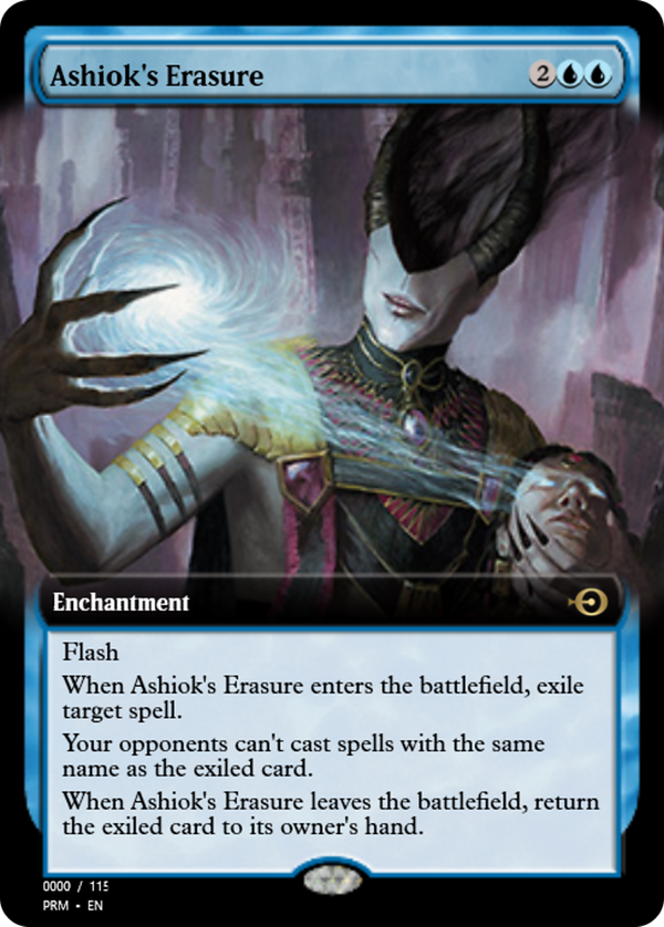 Ashiok's Erasure (prm)