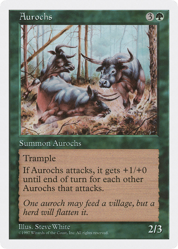 Aurochs (5ed)