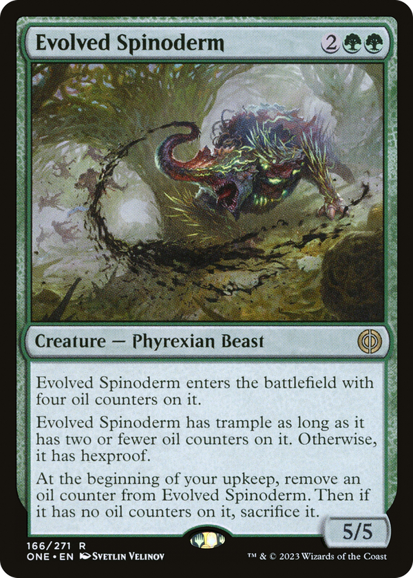 Evolved Spinoderm (one)