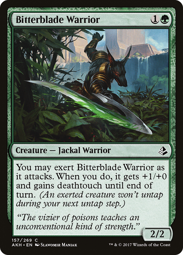 Bitterblade Warrior (akh)
