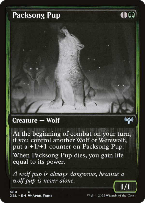Packsong Pup (dbl)